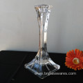 Square Large Crystal Glass Candle Holder